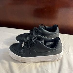 Black Platform Nike AF1